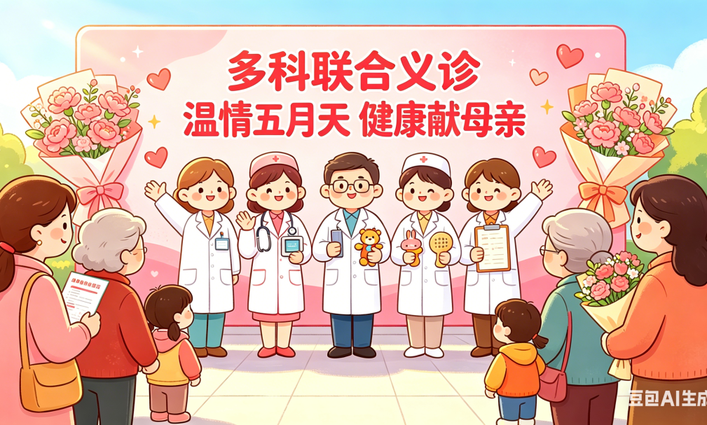 感恩母亲节 健康伴同行 | 多科联合义诊，健康福利暖心来袭